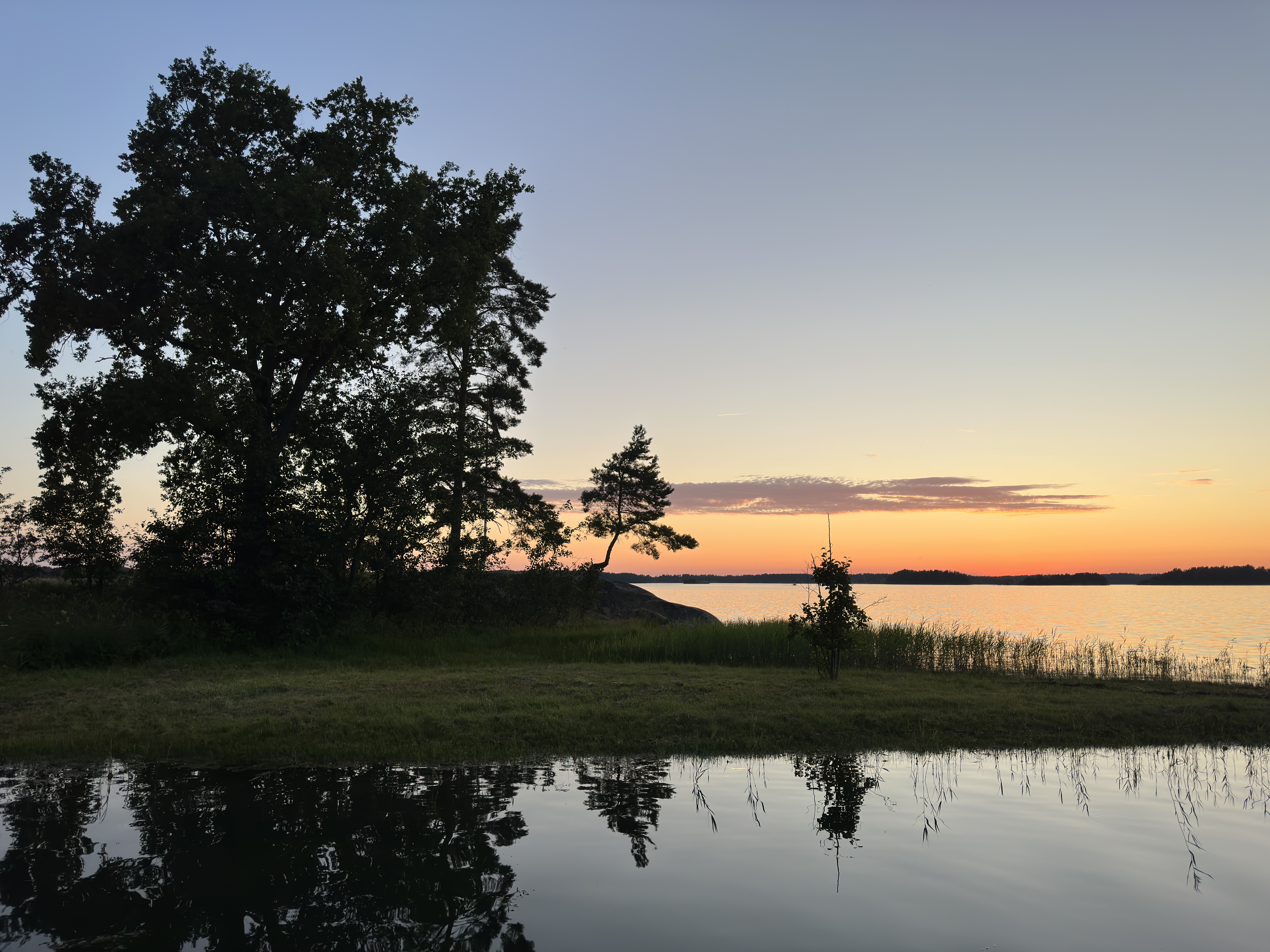 Archipelago at dusk
